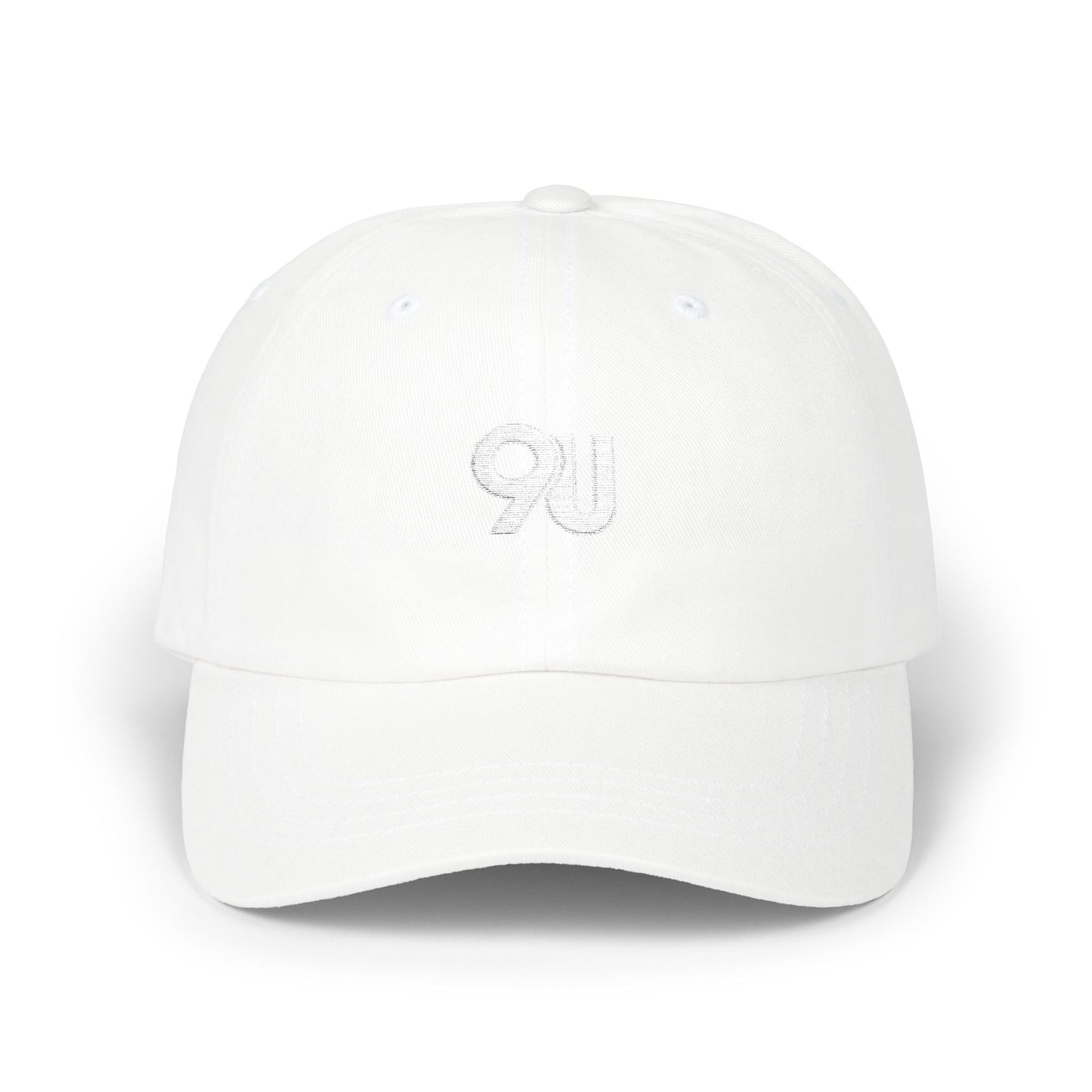 9Under Classic Golf Cap
 - White Logo
