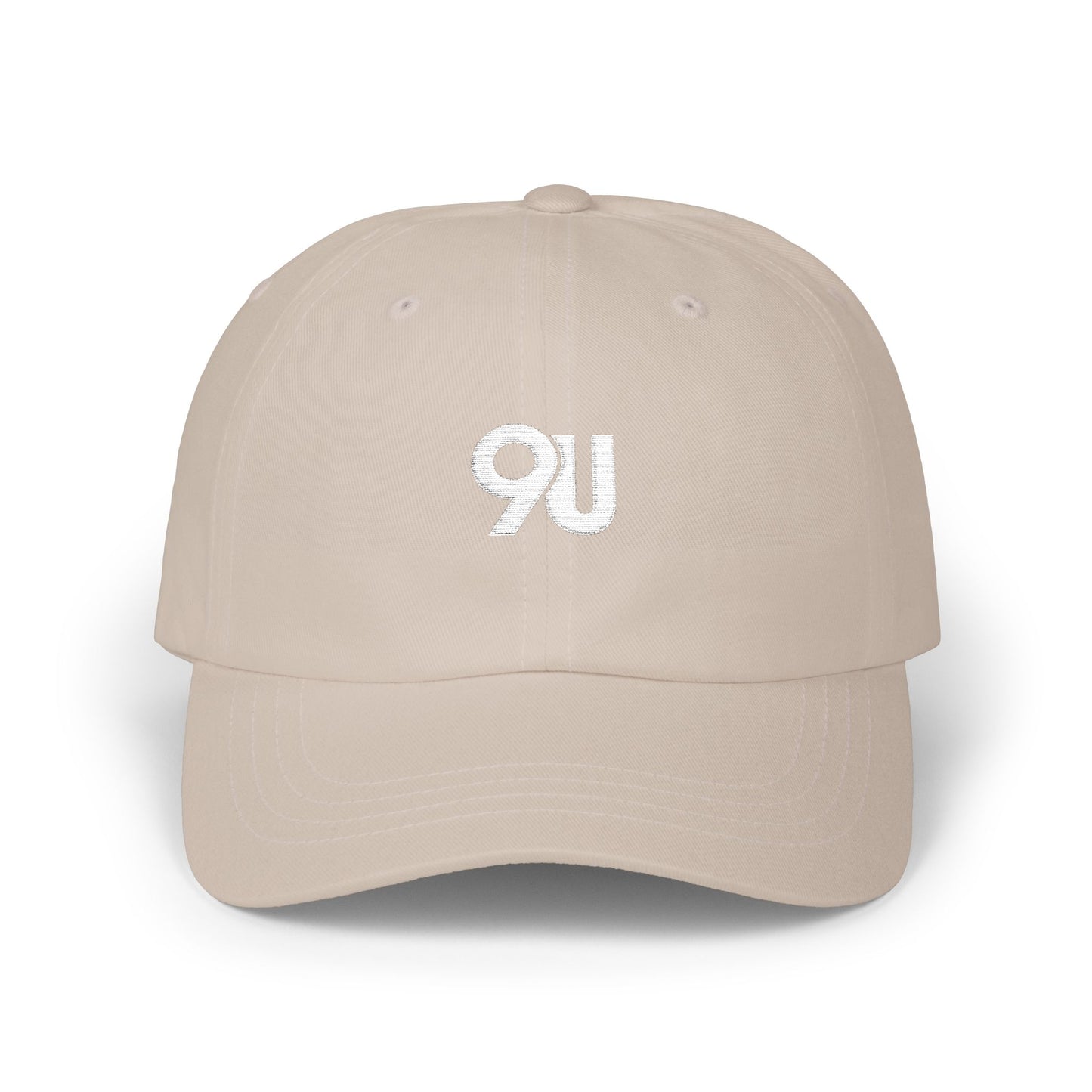 9Under Classic Golf Cap
 - White Logo